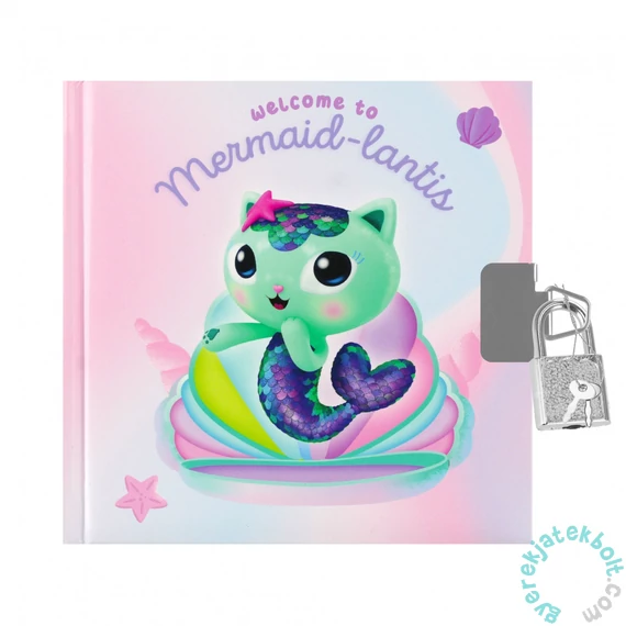 Gabi babaháza kulcsos napló 13,5 x 13,5 cm (558498)