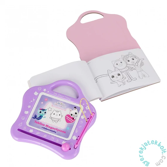 Gabi babaháza Mágneses rajztábla és színezőkönyv (552500)