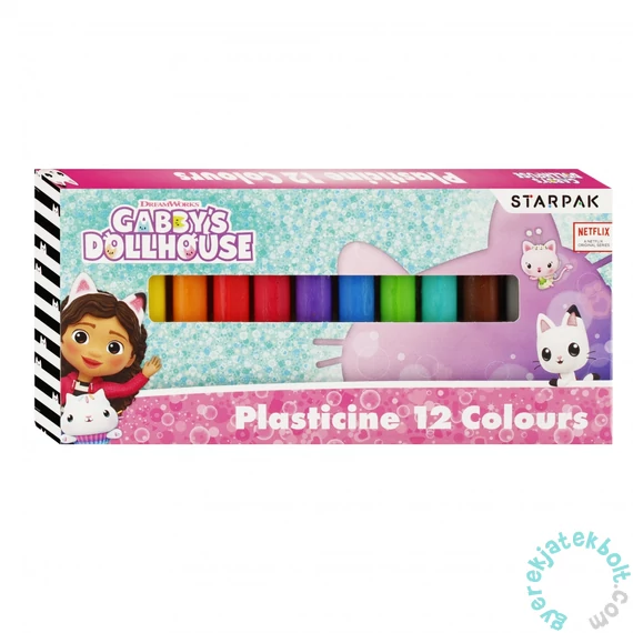 Gabi babaháza színes gyurma készlet - 12 db-os (529137)