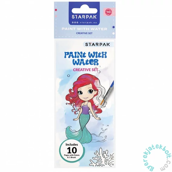 Hableány vizes kifestőkönyv (529934)