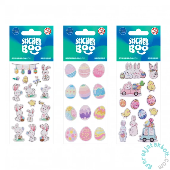 Starpak - Húsvéti 3 matrica 6 x 12 cm (534605)