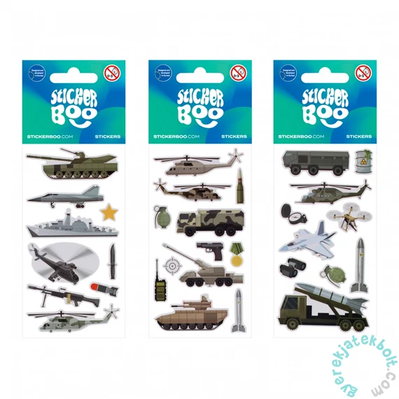 Starpak - Katonai 3 matrica 6 x 12 cm (534610)