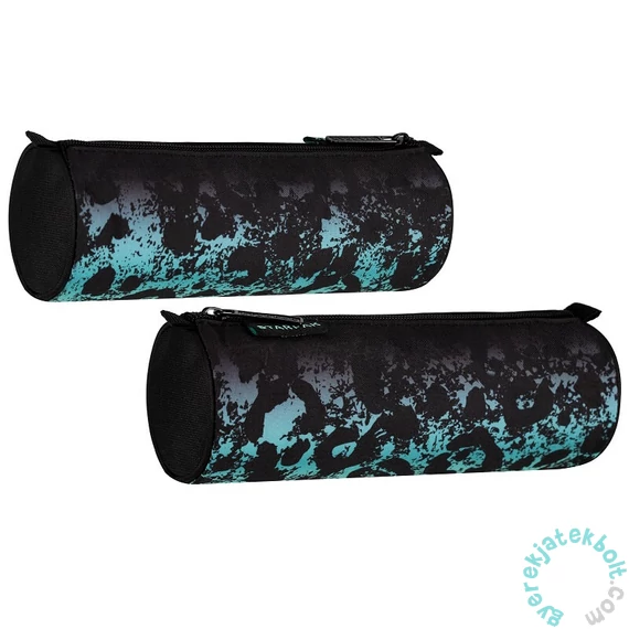 Kék párduc mintás henger alakú tolltartó (527244)