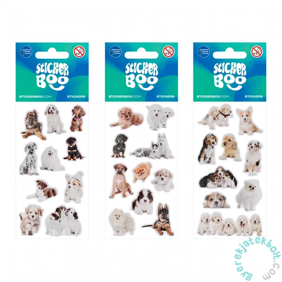 Starpak - Kutyás 3 matrica 6 x 12 cm (534608)