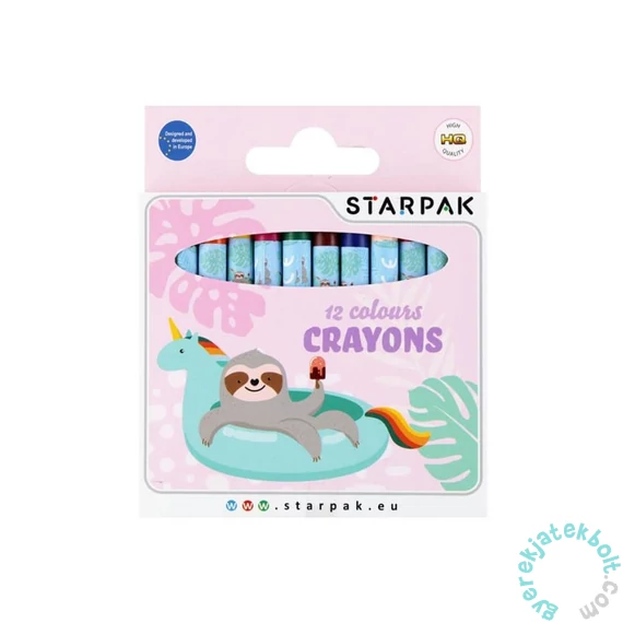 Lajháros 12 színű zsírkréta (536294)