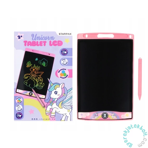 LCD kijelzős rajztábla - pink (552498)