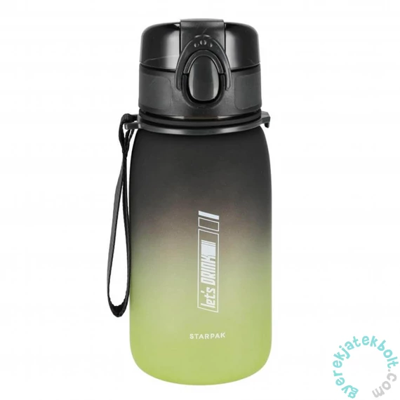 Let's drink kulacs 400 ml - Ombre Green-Black (536877)