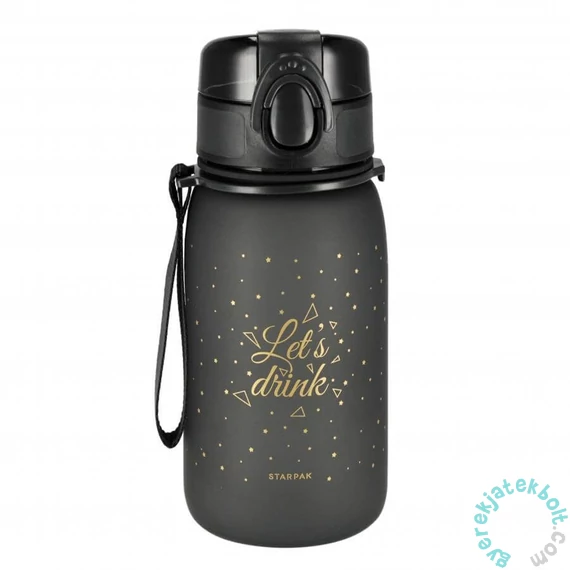 Let's drink kulacs 400 ml - Ombre Black (536878)