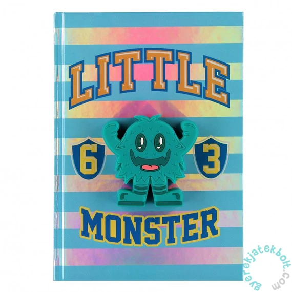Little Monster A/5 notesz - csíkos (553739)