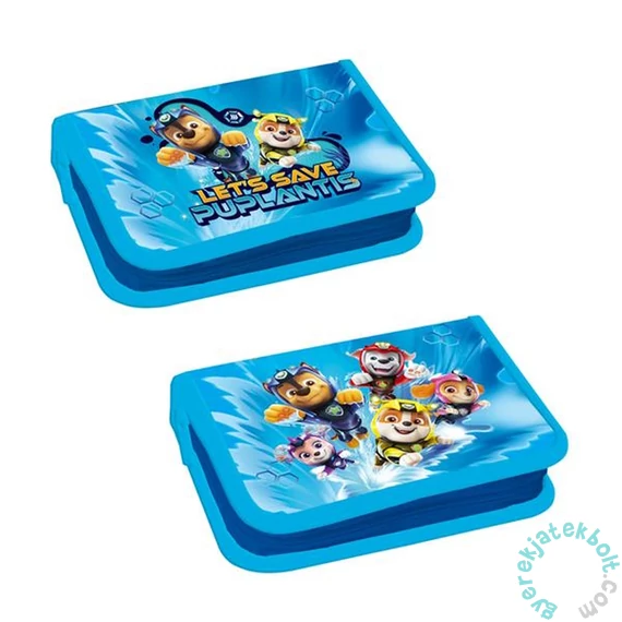 Mancs őrjárat kihajtható tolltartó - Aqua Pups