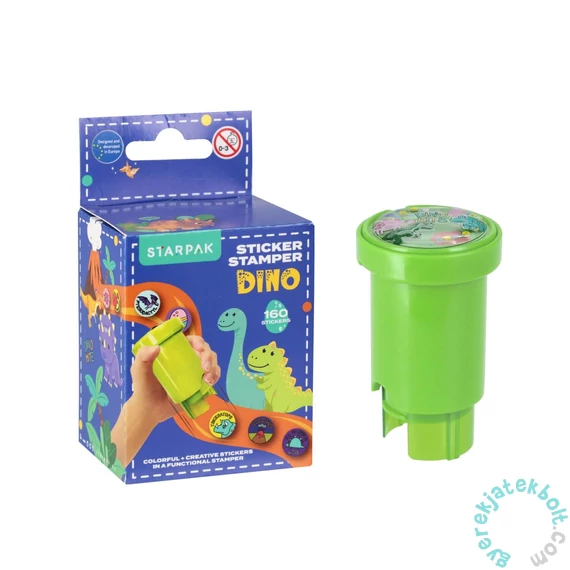 Matrica bélyegző - Dínók (541705)