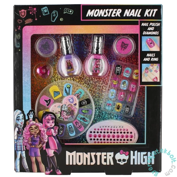 Monster High körömdíszítő készlet - Nail Art