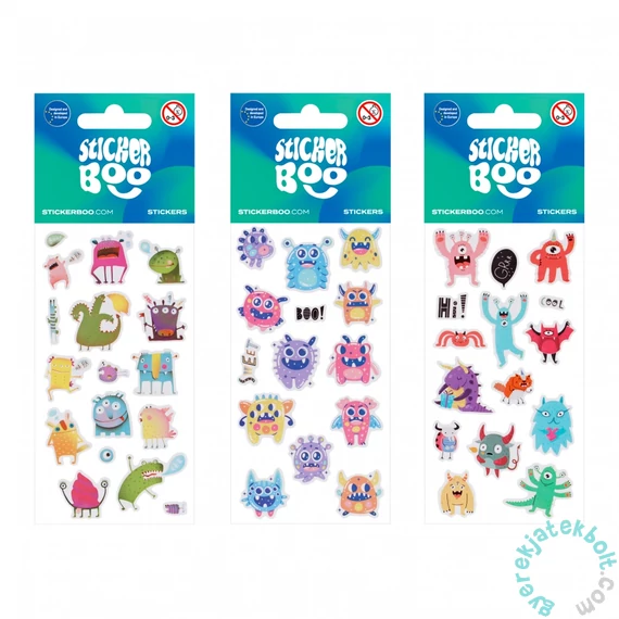 Starpak - Monsters 3 matrica 6 x 12 cm (534607)