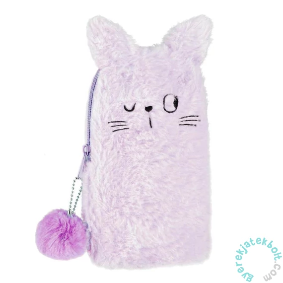 Nyuszis szőrmés egyterű tolltartó (537165)