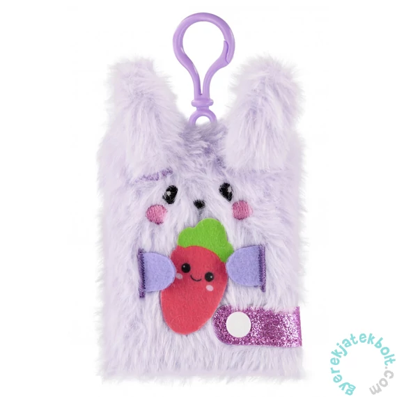 Nyuszis szőrmés napló kulcstartóval (541545)