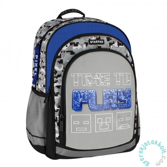 Pixel Game iskolatáska, hátizsák - 1 rekeszes - Tome to Play (527188)