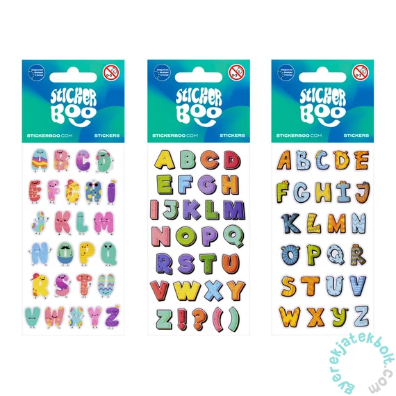 Számos matrica - 3 féle (541702)