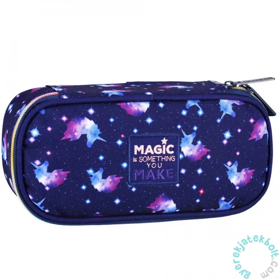 Unikornis ovális tolltartó - Magic