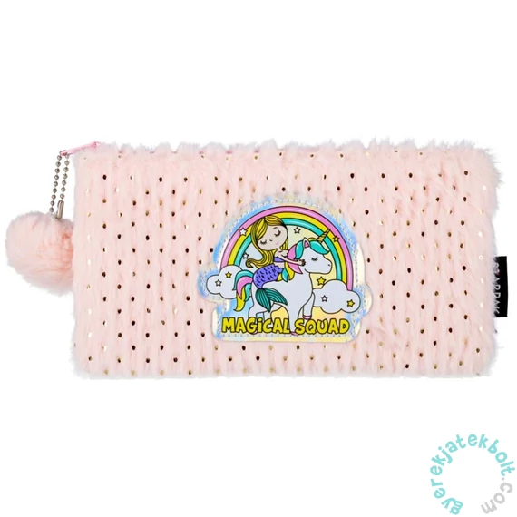 Unikornis plüss tolltartó, neszesszer - Magical Squad