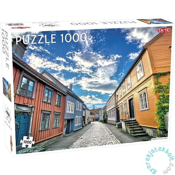 Tactic 1000 db-os puzzle - A világ körül - Trondheim óvárosa (56650)