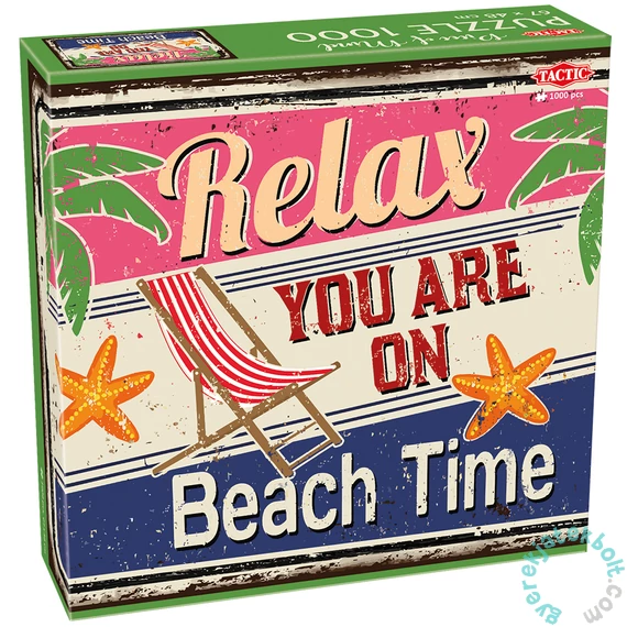 Tactic 1000 db-os puzzle - Piece of Mind - Relax you are on beach time (58657)