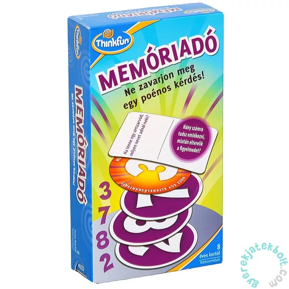 Thinkfun 750017 - MemóRiadó társasjáték (THI31892)