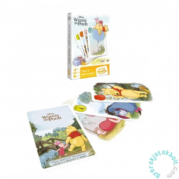 Fekete Péter és memória kártya - Micimackó és barátai (100696)