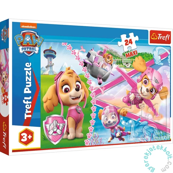 Trefl 24 db-os Maxi puzzle - Mancs őrjárat - Skye, a hős (14307)