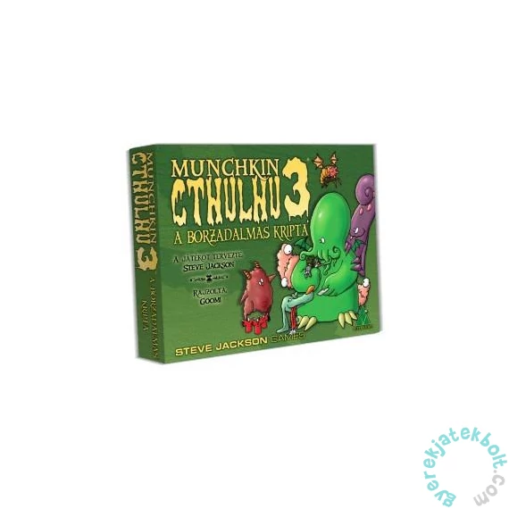Munchkin Cthulhu 3 - A borzadalmas kripta kiegészítő (DEL34518)