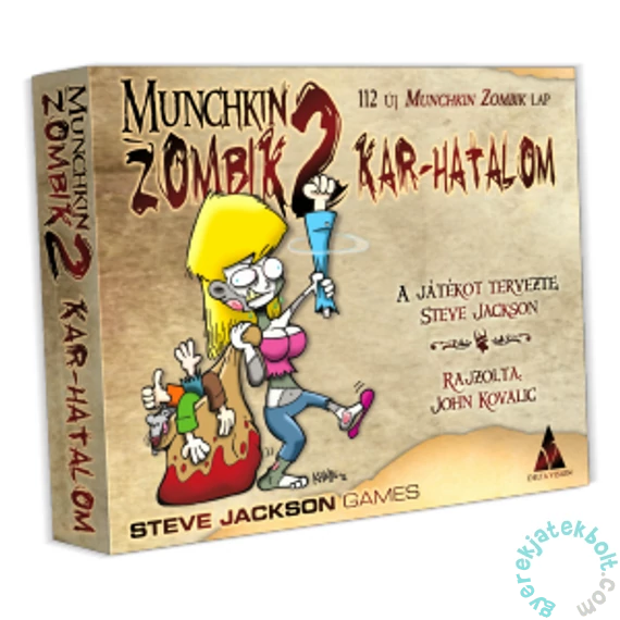 Munchkin Zombik 2 - Kar-hatalom kiegészítő (DEL34449)