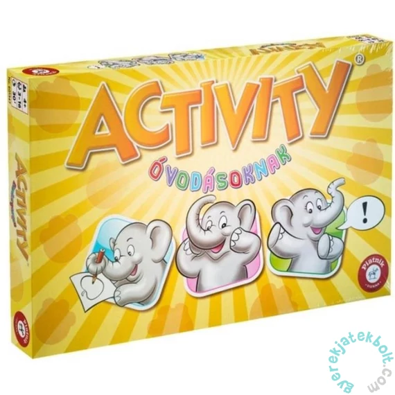 Activity Óvodásoknak társasjáték