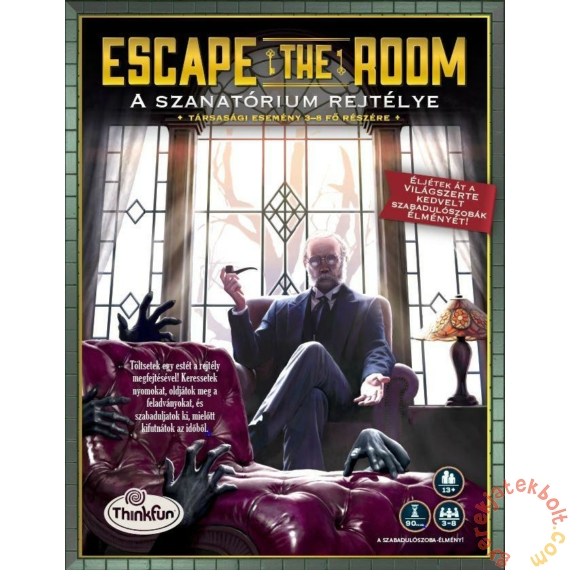 Thinkfun - Escape the Room - A szanatórium rejtélye társasjáték (750604)