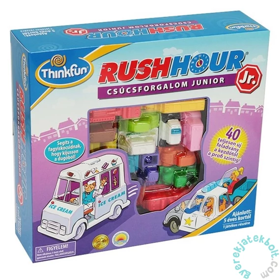 Thinkfun Rush Hour - Csúcsforgalom Junior társasjáték (THI21465)