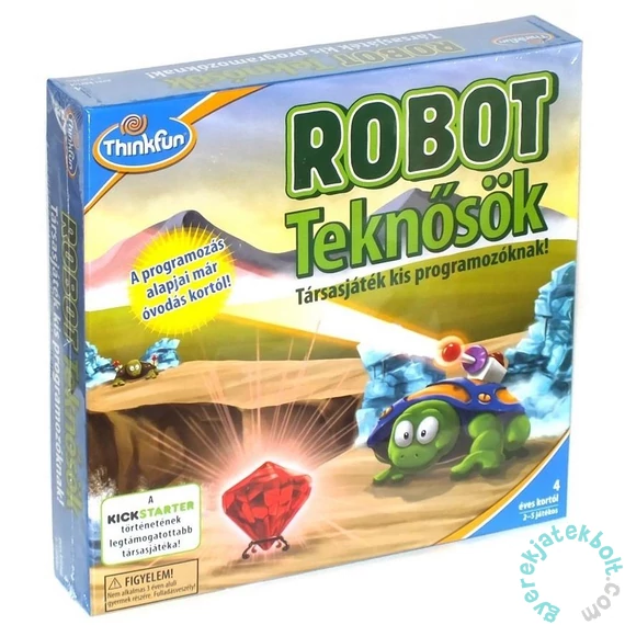 Thinkfun 751717 - Robot Teknősök társasjáték (THI33354)