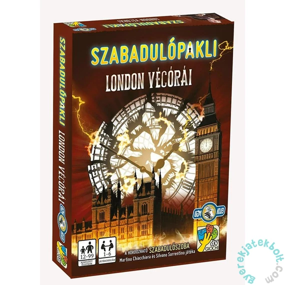 Szabadulópakli - London végórái társasjáték (DAV34113)