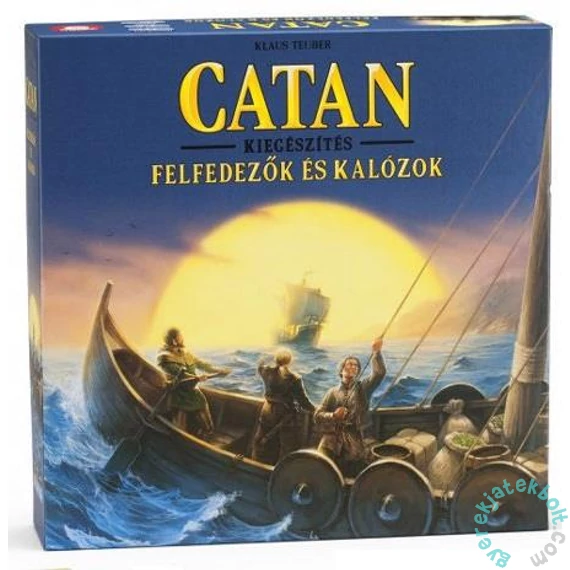 Catan kiegészítő - Felfedezők és Kalózok (777790)