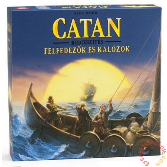 Catan kiegészítő - Felfedezők és Kalózok (777790)