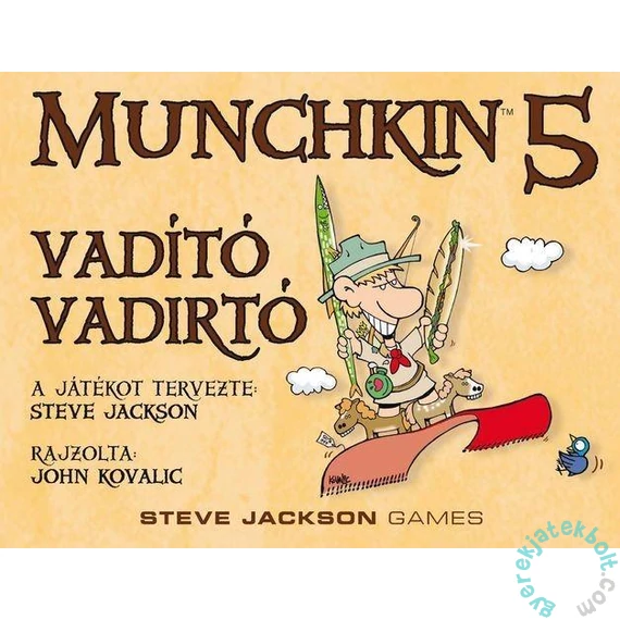 Munchkin 5 - Vadító vadirtó kiegészítő (DEL20907)