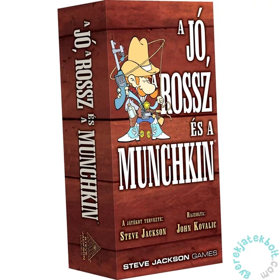 A Jó, a Rossz és a Munchkin társasjáték (DEL34493)