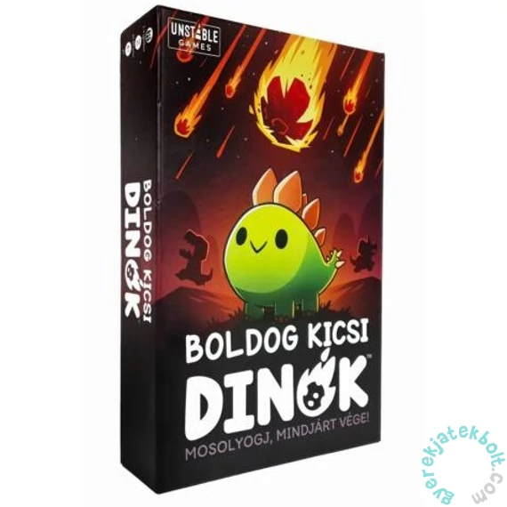 Boldog kicsi dinók - Mosolyogj, mindjárt vége! társasjáték (TEE10002)