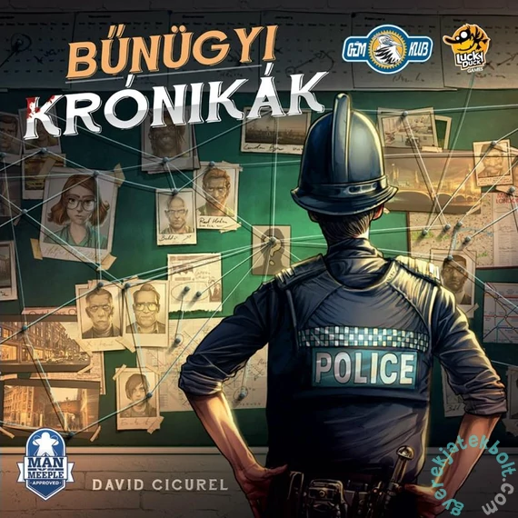 Bűnügyi krónikák társasjáték (LDG10001)