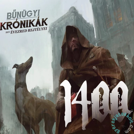 Bűnügyi krónikák 1400 társasjáték (LDG10002)