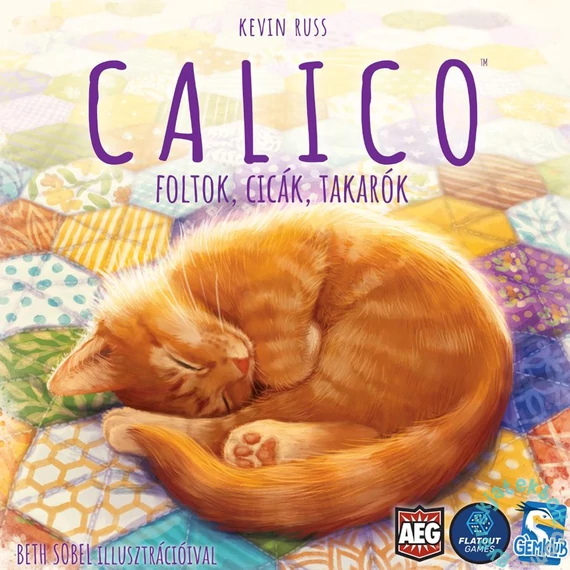 Calico - Foltok, cicák, takaró társasjáték (AEG10001)