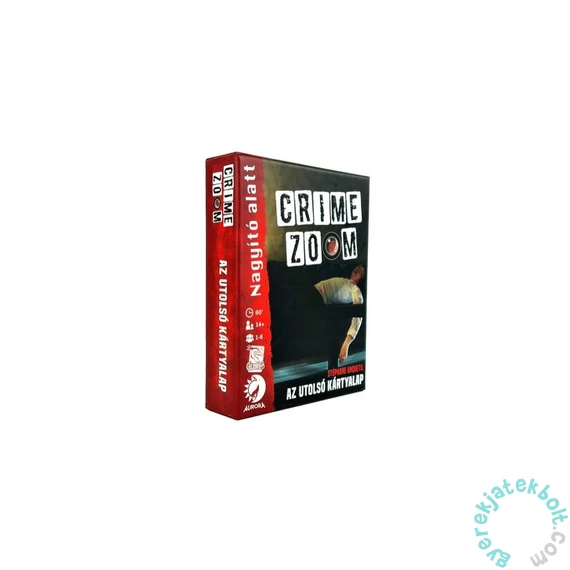 Crime Zoom - Nagyító alatt - Az utolsó kártyalap társasjáték (LDG10007)