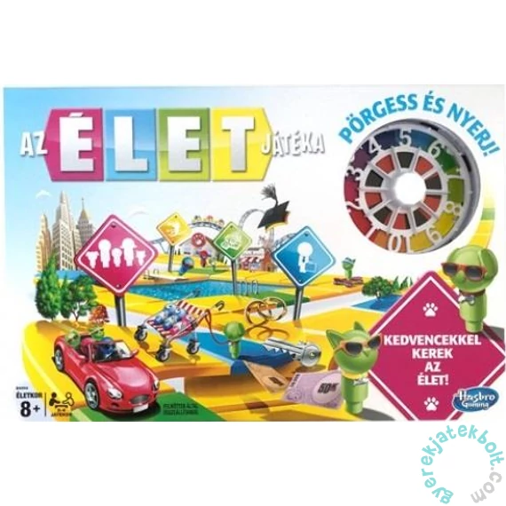 Hasbro - Az élet játéka társasjáték (E4304)