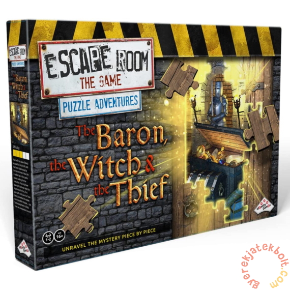Escape Room Puzzle Kaland társasjáték - A báró, a boszorkány és a tolvaj
