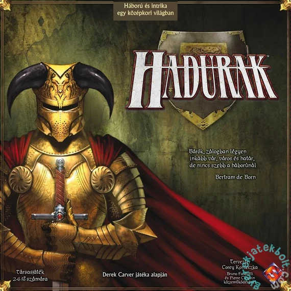 Hadurak társasjáték (DEL12127)