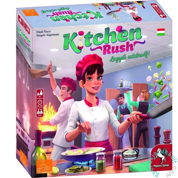 Kitchen Rush - Legyél sztárséf társasjáték (COM34429)