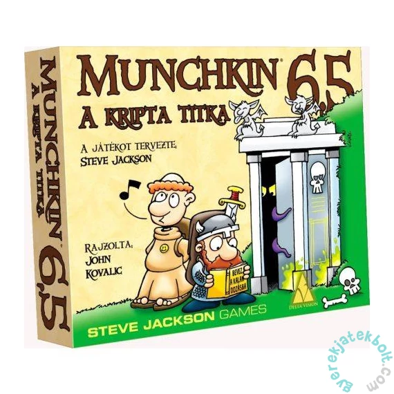Munchkin 6.5 - A kripta titka kiegészítő (DEL95116)