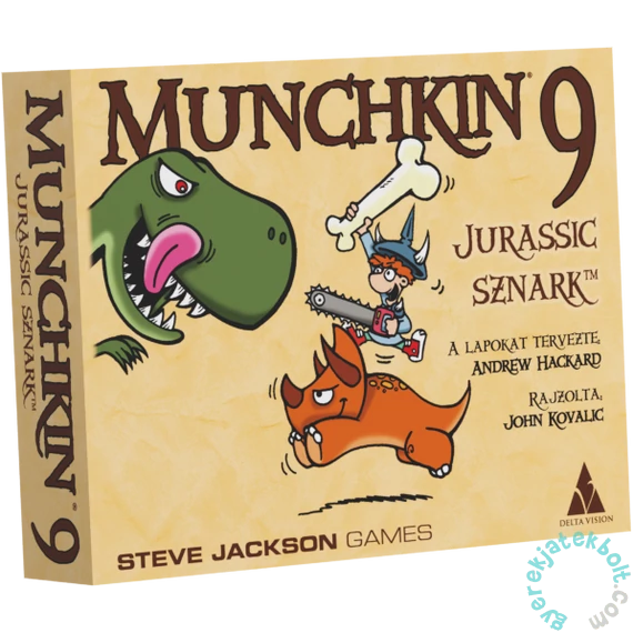 Munchkin 9 - Jurassic Sznark kiegészítő (DEL34816)